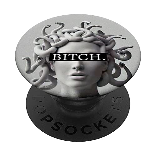 Medusa tshirt Motiv, Schlangenköpfe Medusa, modernes Design PopSockets mit austauschbarem PopGrip von Tshirt Shirt T-Shirt Pullover Hoodie Sweater Style