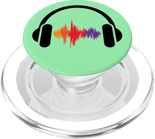 #lele DJ T-Shirt Motiv Kopfhörer DJ Hoodie Dance Music Beats PopSockets PopGrip für MagSafe von Tshirt Shirt T-Shirt Pullover Hoodie Sweater Style