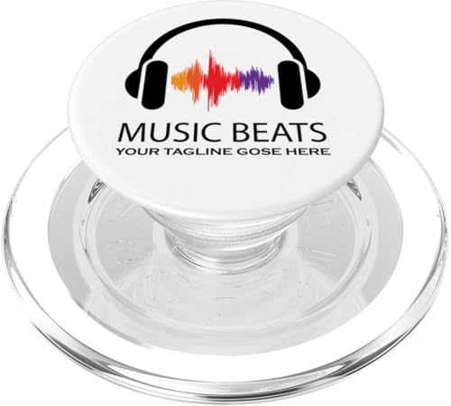 #lele DJ T-Shirt Motiv Kopfhörer DJ Hoodie Dance Music Beats PopSockets PopGrip für MagSafe von Tshirt Shirt T-Shirt Pullover Hoodie Sweater Style