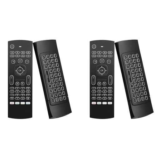 TsoLay 2X MX3 Luft Maus Drahtlos Tastatur Smart Fern Bedienung mit Hintergrund Beleuchtung 2.4G RF für Tx3 H96 Android von TsoLay