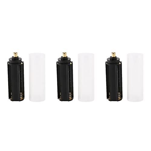 TsoLay Neu 3PCS 18650 Battery Tube 3PCS AAA Batteriehalter für Taschenlampe Lampe TsoLay Neu 3PCS 18650 Battery Tube 3PCS AAA Batteriehalter für Taschenlampe Lampe von TsoLay