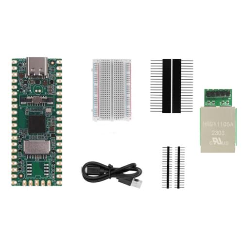 TsoLay RISC-V Milk-V Duo Entwicklungsboard-Kit + Milk-V Duo RJ45 Dual Core CV1800B, Unterstützt Linux für IoT-Enthusiasten, Heimwerker, Gamer, Einfach zu Bedienen von TsoLay
