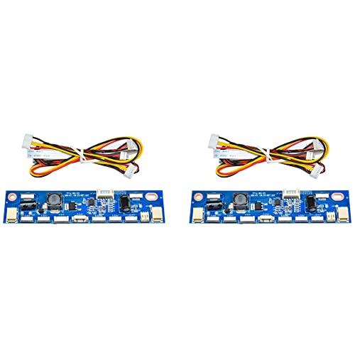TsoLay Universal-Wechselrichter für Hintergrundbeleuchtung, LED-Konstantstromplatine, Treiberplatine, 12 Anschlüsse, LED-Streifentester, 2 Stück TsoLay Universal-Wechselrichter für Hintergrundbeleuchtung, LED-Konstantstromplatine, Treiberplatine, 12 Anschlüsse, LED-Streifentester, 2 Stück von TsoLay