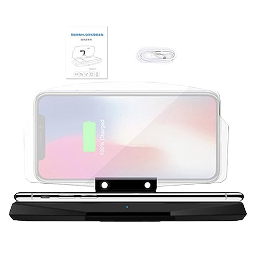 Tsuchiya Fahrzeug Smart Hud Display,Smartphone-Display-Projektor-Halterung | Wiederverwendbare Auto-GPS-Halterung für mobiles Head-Up-Display mit HD-Bildreflexion für Auto-SUV Tsuchiya Fahrzeug Smart Hud Display,Smartphone-Display-Projektor-Halterung | Wiederverwendbare Auto-GPS-Halterung für mobiles Head-Up-Display mit HD-Bildreflexion für Auto-SUV von Tsuchiya