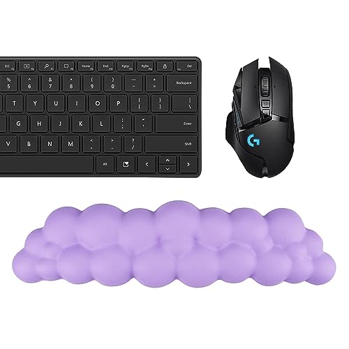 Tsuchiya Wolke Handgelenkauflage Mousepad - Ergonomisches Tastatur- und Mauspad - wasserdichte, rutschfeste, ergonomische Handballenauflage für Laptops und Computer von Tsuchiya