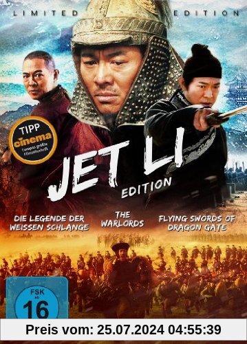 Jet Li Edition (Die Legende der Weißen Schlange / The Warlords / Flying Swords of Dragon Gate) [3 DVDs] [Collector's Edition] von Tsui Hark