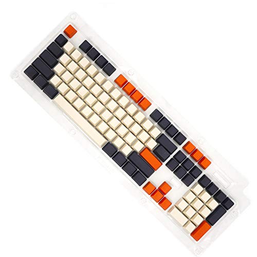 Keycaps, 108 Keys PBT Keycaps Seite Graviert Höhe des ODM-Farbmotivs Mechanische Tastatur Key Set für Schalter Cherry MX Mechanische Tastatur Tastenkappen von Tsung