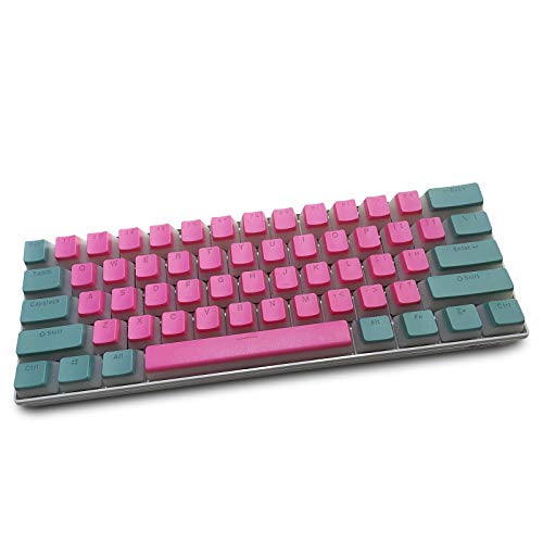 Tsung Keycaps, 61 Keycaps Backlight Double Shot PBT Pudding Keycaps OEM Profile Pudding Keyset für MX Cherry Mechanische Tastatur (Nur Keycaps von Tsung