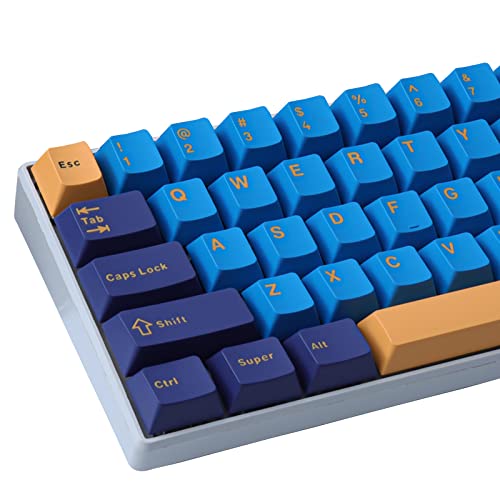 Keycaps PBT 172 Tasten Double-Shot Custom Keycaps mit 7U Spacebar Cherry Profil Keycaps für ANSI&ISO Layout Gateron Kailh Cherry MX Switches Mechanische Tastaturen von Tsungup