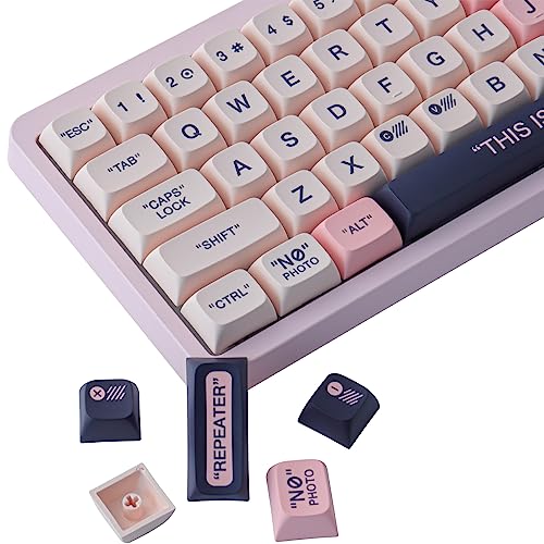 PBT Keycaps 150 Tasten Custom Pink XDA Keycaps Set für Cherry Gateron MX Switches ANSI Layout Mechanische Tastaturen von Tsungup
