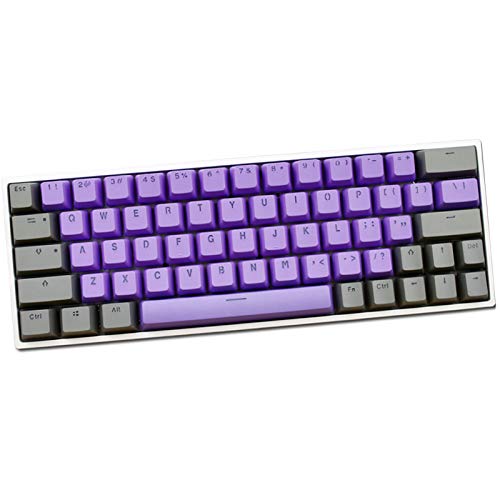 Tsung Keycaps, 64 Keycaps Backlight Mechanische Tastatur PBT Keycaps Gaming Keycaps für GK64 / SK64 Keyboard Keys (Nur Keycaps von Tsungup