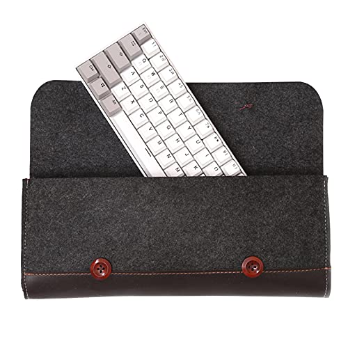 Tsungup Keyboard Sleeve Travel Case Fashion Bag Dust Cover Portable Carrying Case Protector Sleeve Skins Pouch Bags for Gaming Mechanical Keyboard 87 Key（Large von Tsungup