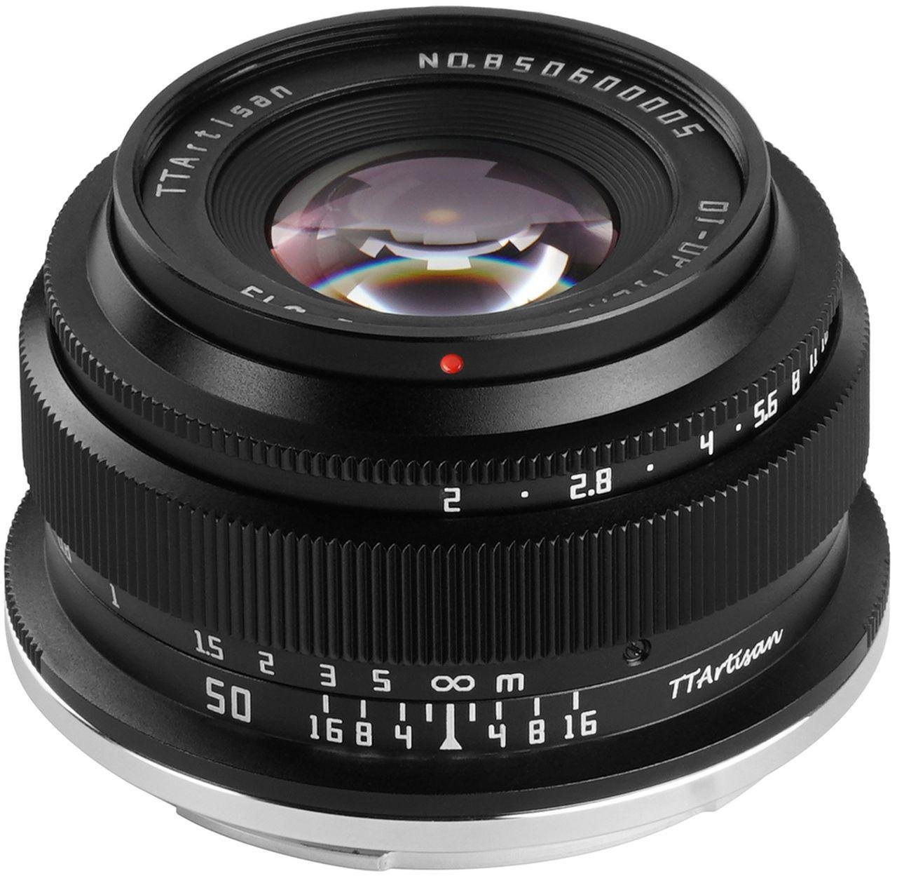TTArtisan 50mm f2 Nikon Z Vollformat Objektiv von Ttartisan