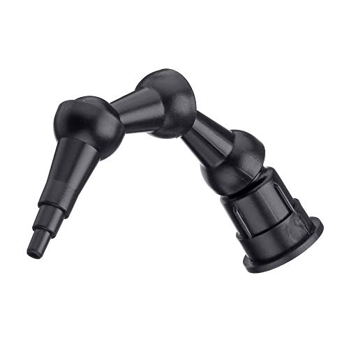 TuToy Flexible 360-Grad-Düse / 45-Grad-Düse - Kieselgel - BC-P020 - Kugelventil - Düse - Schwarz von TuToy