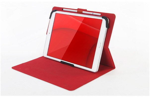 Facile Plus Tablet-Cover m. Stand für Tablets 9-10" rot von Tucano