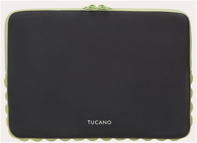 Offroad Neoprene Sleeve für Notebooks (12")/MacBooks (13") schwarz von Tucano