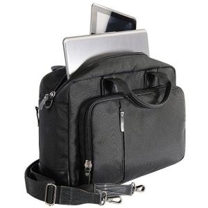 Tucano Centro 15 - Aktenkoffer - Schwarz - Einfarbig - Stoff - Polyurethan - Notebook 38,10cm (15) - Ultrabook 38,10cm (15) - 380 x 260 x 35 mm (BCEB15) von Tucano