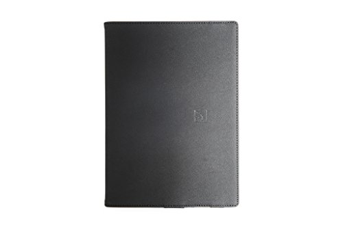 Tucano Infinito Folio Case Schutzhülle Standfunktion, stufenlos einstellbar Schlaufe für Surface Pen Abdeckung aus weichem Kunstleder für Microsoft Surface 3 Schwarz von Tucano