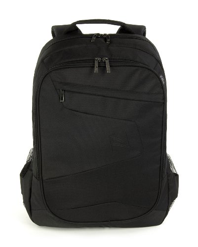 Tucano Lato 43,2 cm Rucksack schwarz – Notebook-Tasche (43,2 cm (43,2 cm Rucksack, Schwarz, Polyester, MacBook Pro 38,1 cm MacBook Pro 17, 1 kg) von Tucano
