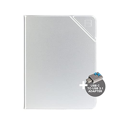 Tucano - Metal Schutzhülle Cover kompatibel mit iPad Air 10.9", Halterung für Apple Pencil von Tucano