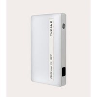 Tucano Powerbank 24000mAh USB-C PD 120W + USB-C Kabel Weiß von Tucano