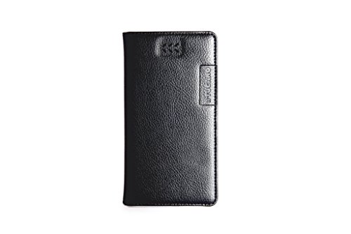 Tucano Tape Universal Folio Case mit Strahlenschutz (Größe: L) für Smartphone schwarz von Tucano