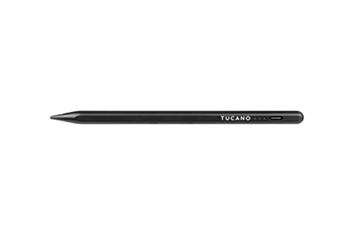 Tucano Universal Active Stylus Pen - Eingabestift für Alle gängigen Smartphones, iPads, Tablets - Schwarz von Tucano