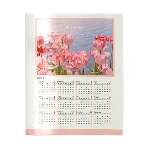 Hängendes Tuch 2024 Wandkalender Exquisites Muster Weiche Reiche Farbe Einfach Installieren Dekorative Tapisserie für Dekoration Foto D von Tuelaly