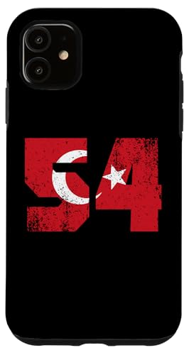 Hülle für iPhone 11 Sakarya 54 Memleket Türkei Fahne Geschenkidee von Türk Stylez Shirts