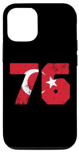 Hülle für iPhone 14 Igdir 76 Memleket Türkei Fahne Geschenkidee Hülle für iPhone 14 Igdir 76 Memleket Türkei Fahne Geschenkidee von Türk Stylez Shirts