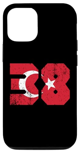 Hülle für iPhone 15 Pro Kayseri 38 Memleket Türkei Fahne Geschenkidee von Türk Stylez Shirts