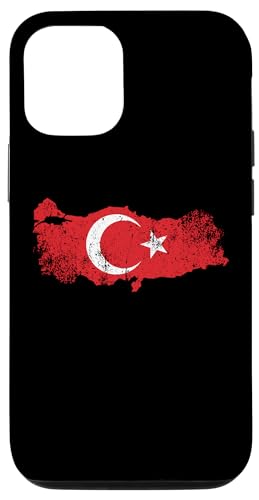 Hülle für iPhone 15 Retro Türkei Fahne Türkische Flagge Fahne Türk Bayrak von Türk Stylez Shirts