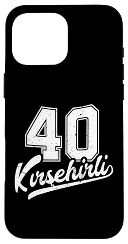 Hülle für iPhone 16 Pro Max Kirsehirli 40 Memleket Türkiye Heimat Stadt Türkei Kirsehir Hülle für iPhone 16 Pro Max Kirsehirli 40 Memleket Türkiye Heimat Stadt Türkei Kirsehir von Türk Stylez Shirts