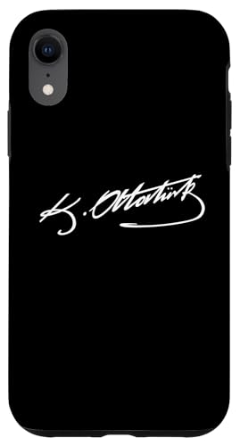 Hülle für iPhone XR Mustafa Kemal Atatürk Unterschrift Zeichen Geschenk Türkei von Türk Stylez Shirts