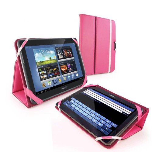 Tuff-Luv Schutzhülle für Samsung Galaxy Note 25,7 cm (10,1 Zoll), Kunstleder, Pink von TUFF LUV