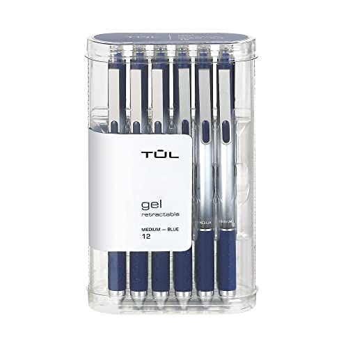TUL Retractable Gel Pens 0.7 mm Medium Point, Blue 12/pk by TUL TUL Retractable Gel Pens 0.7 mm Medium Point, Blue 12/pk by TUL von Tul