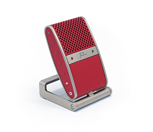 Tula Mic - USB C Mikrofon & Mobile Recorder für Podcasts, YouTube, Vlogging, Zoom-Anrufe. Kompatibel mit MAC/PC, iOS & Android (Rot) von Tula Mics