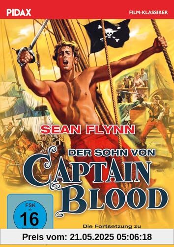 Der Sohn von Captain Blood / Groß ausgestattetes Piratenabenteuer mit Sean Flynn (Pidax Film-Klassiker) von Tulio Demicheli