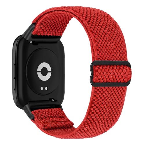 TumCez Armbänder kompatibel mit Xiaomi Redmi Watch 3 Active Armband für Damen Herren, Sportarmband aus weichem elastischem atmungsaktivem Nylon für Xiaomi Redmi Watch 3 Active Armband von TumCez