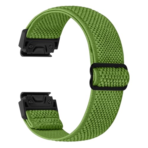 TumCez 22mm QuickFit Armband für Garmin Fenix 8 47mm/Fenix E 47mm/Fenix 7/Fenix 7 Pro/Fenix 6/6 Pro/Fenix 5/5 Plus/Epix Gen 2 Armband, Elastisch Nylon Ersatzarmband für Approach S62/S60 TumCez 22mm QuickFit Armband für Garmin Fenix 8 47mm/Fenix E 47mm/Fenix 7/Fenix 7 Pro/Fenix 6/6 Pro/Fenix 5/5 Plus/Epix Gen 2 Armband, Elastisch Nylon Ersatzarmband für Approach S62/S60 von TumCez