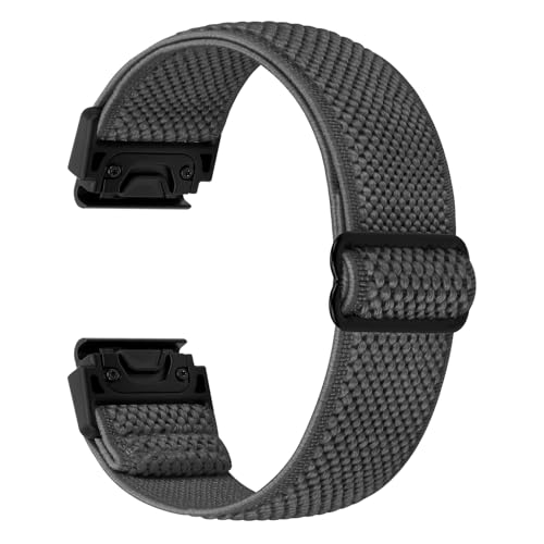 TumCez 22mm QuickFit Armband für Garmin Fenix 8 47mm/Fenix E 47mm/Fenix 7/Fenix 7 Pro/Fenix 6/6 Pro/Fenix 5/5 Plus/Epix Gen 2 Armband, Elastisch Nylon Ersatzarmband für Approach S62/S60 TumCez 22mm QuickFit Armband für Garmin Fenix 8 47mm/Fenix E 47mm/Fenix 7/Fenix 7 Pro/Fenix 6/6 Pro/Fenix 5/5 Plus/Epix Gen 2 Armband, Elastisch Nylon Ersatzarmband für Approach S62/S60 von TumCez