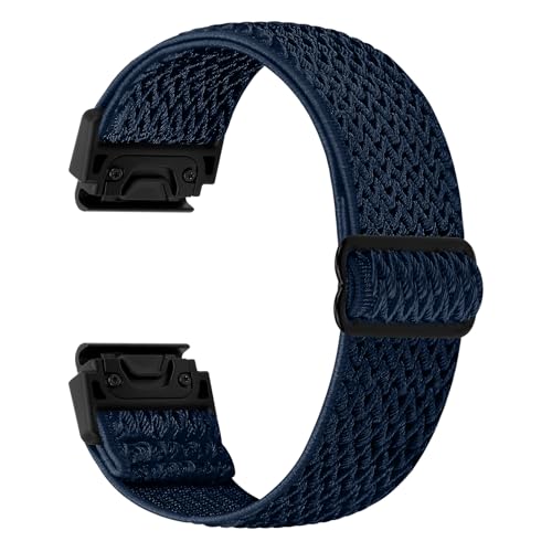 TumCez 22mm QuickFit Armband für Garmin Fenix 8 47mm/Fenix E 47mm/Fenix 7/Fenix 7 Pro/Fenix 6/6 Pro/Fenix 5/5 Plus/Epix Gen 2 Armband, Elastisch Nylon Ersatzarmband für Approach S62/S60 TumCez 22mm QuickFit Armband für Garmin Fenix 8 47mm/Fenix E 47mm/Fenix 7/Fenix 7 Pro/Fenix 6/6 Pro/Fenix 5/5 Plus/Epix Gen 2 Armband, Elastisch Nylon Ersatzarmband für Approach S62/S60 von TumCez