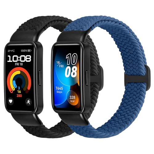 TumCez Armband Kompatibel mit Huawei Band 10/Huawei Band 9/Huawei Band 8 Armband für Damen Herren,Geflochtenes Verstellbares Elastisches Nylon Sport Ersatzband Uhrenarmband TumCez Armband Kompatibel mit Huawei Band 10/Huawei Band 9/Huawei Band 8 Armband für Damen Herren,Geflochtenes Verstellbares Elastisches Nylon Sport Ersatzband Uhrenarmband von TumCez
