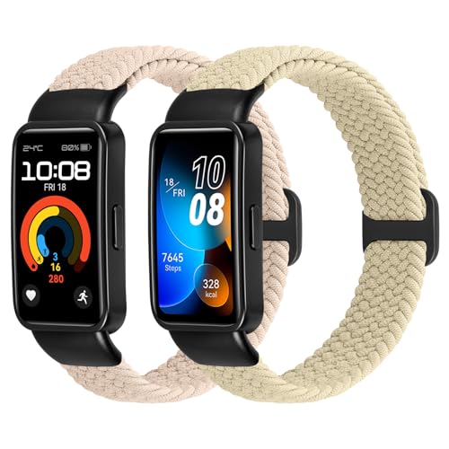 TumCez Armband Kompatibel mit Huawei Band 10/Huawei Band 9/Huawei Band 8 Armband für Damen Herren,Geflochtenes Verstellbares Elastisches Nylon Sport Ersatzband Uhrenarmband TumCez Armband Kompatibel mit Huawei Band 10/Huawei Band 9/Huawei Band 8 Armband für Damen Herren,Geflochtenes Verstellbares Elastisches Nylon Sport Ersatzband Uhrenarmband von TumCez