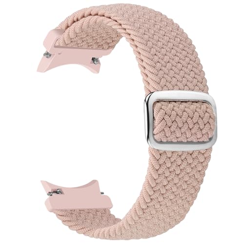TumCez Armband kompatibel mit Samsung Galaxy Watch 7/6/5/4/FE 40 mm 44 mm/Galaxy Watch 5 Pro/Galaxy Watch 6/4 Classic 43 mm 47 mm 42 mm 46 mm Nylonbänder Ersatz geflochten für Damen Herren, Rosa, 145 TumCez Armband kompatibel mit Samsung Galaxy Watch 7/6/5/4/FE 40 mm 44 mm/Galaxy Watch 5 Pro/Galaxy Watch 6/4 Classic 43 mm 47 mm 42 mm 46 mm Nylonbänder Ersatz geflochten für Damen Herren, Rosa, 145 von TumCez