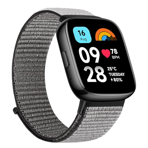 TumCez Nylon-Armband kompatibel mit Xiaomi Redmi Watch 3 Active, Armband für Damen und Herren, verstellbares Ersatzarmband für Xiaomi Redmi Watch 3 Active TumCez Nylon-Armband kompatibel mit Xiaomi Redmi Watch 3 Active, Armband für Damen und Herren, verstellbares Ersatzarmband für Xiaomi Redmi Watch 3 Active von TumCez