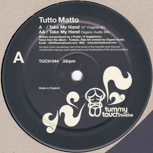 Take My Hand [Vinyl Maxi-Single] von Tummy Touch