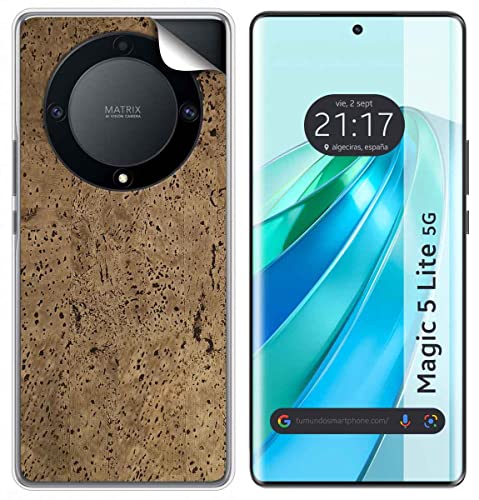 Aufkleber Vinyl Selbstklebend Körnung Kork für Huawei Honor Magic 5 Lite 5G von Tumundosmartphone