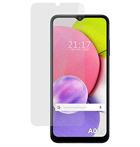 Displayschutzfolie aus Hartglas Panzerglas Schutzfolie für Samsung Galaxy A03s Handy Displayschutzfolie aus Hartglas Panzerglas Schutzfolie für Samsung Galaxy A03s Handy von Tumundosmartphone