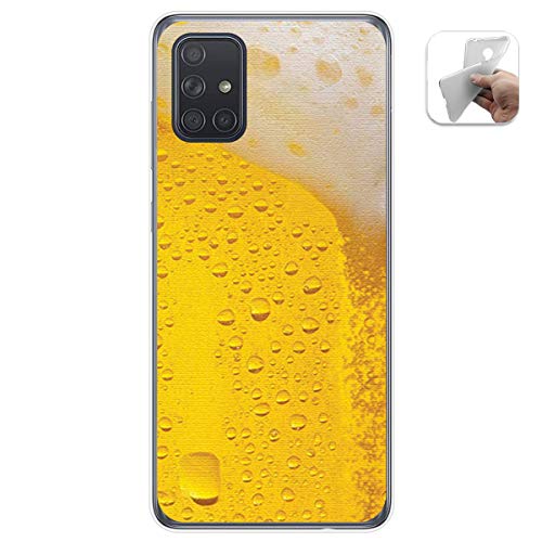Schutzhülle aus TPU für Samsung Galaxy A71, Motiv Bier Schutzhülle aus TPU für Samsung Galaxy A71, Motiv Bier von Tumundosmartphone